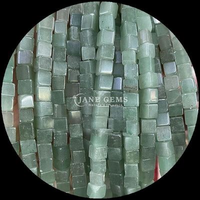 شکل مربع مکعب Howlite Lapis Lazuli رشته های گنجی گشاده برای ساخت جواهرات DIY