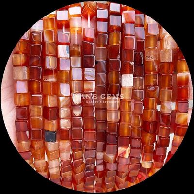 شکل مربع مکعب Howlite Lapis Lazuli رشته های گنجی گشاده برای ساخت جواهرات DIY