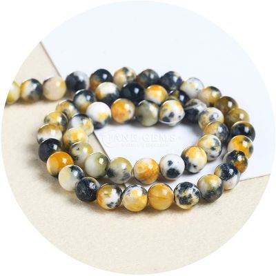سنگ نجف فارسي سنگ گچ رشته گچ در رشته خوب برای جواهرات ساخت دستبند Diy