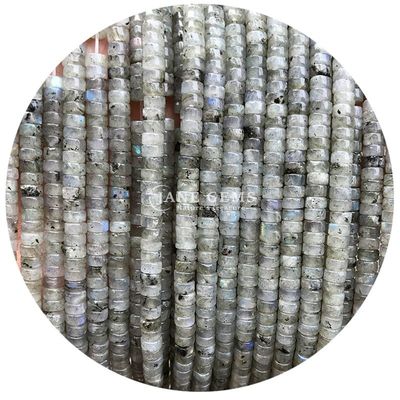 مروارید کریستالی طبیعی شکل زاویه راست مروارید لابرادوریت برای ساخت طراحی جواهرات