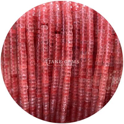 گره های کریستالی شکل زاویه راست دالمتان جاسپر گره های گشاده برای ساخت صنایع دستی