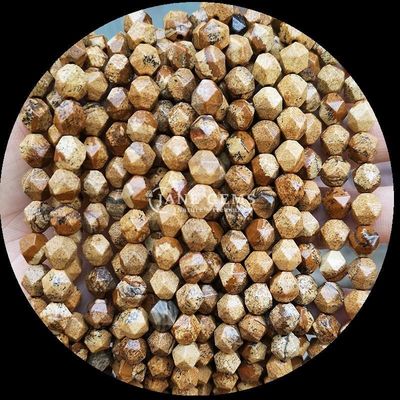 سنگ قیمتی صورت دار شکل الماس طبیعی رودونیت آمازونیت