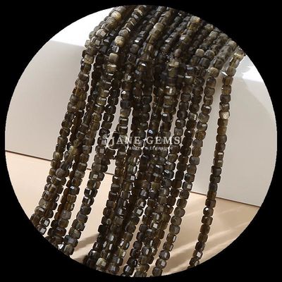 چند رنگ طبیعی مینی مکعب مربع سنگ قیمتی گنجی رز کوارتز آپاتیت برای DIY دستبند گردنبند گوشواره جواهرات ساخت