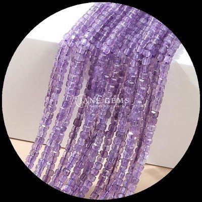 پولیش شده چند رنگی Lapis Lazuli آمازونیت مکعب برش سنگ قیمتی مروارید برای ساخت جواهرات DIY
