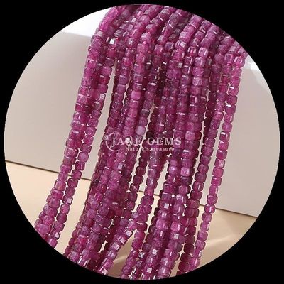 پولیش شده چند رنگی Lapis Lazuli آمازونیت مکعب برش سنگ قیمتی مروارید برای ساخت جواهرات DIY