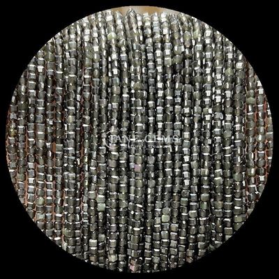 سنگ قیمتی مروارید مکعب روبی Zoisite چشم ببر رشته های آزاد مربع مروارید برای ساخت جواهرات DIY