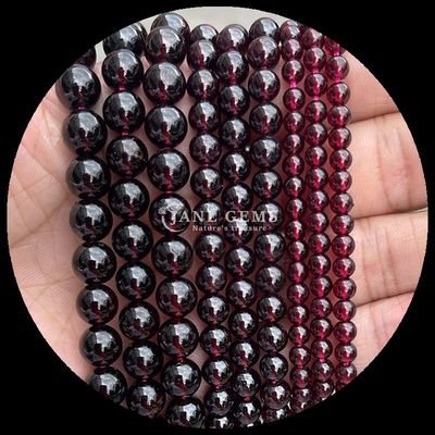رنگارنگ گرد سنگ قیمتی گارانت مورگانیت برای جواهرات ساخت دستبندهای DIY گردنبند / گوشواره