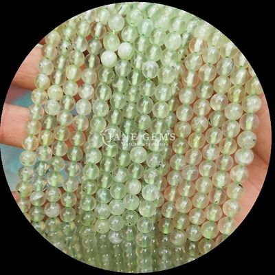 سنگ قیمتی گرد پولیش شده مروارید DIY Lapis Lazuli مالاکیت تورمالین رشته های گشاده برای ساخت جواهرات
