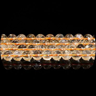 شکل طبیعی گرد سنگ قیمتی گره های شفاف کوارتز سیترین آمتیست رشته های آزاد برای جواهرات DIY