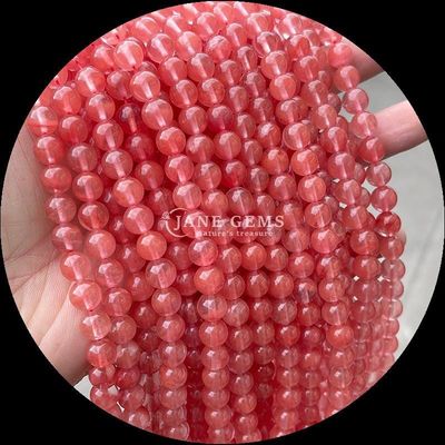 شکل طبیعی گرد سنگ قیمتی گره های شفاف کوارتز سیترین آمتیست رشته های آزاد برای جواهرات DIY