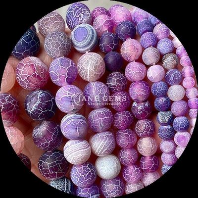 جواهرات طبیعی مختلف گنجی DIY ساخت جواهرات با گنجی های بنفش و زرد