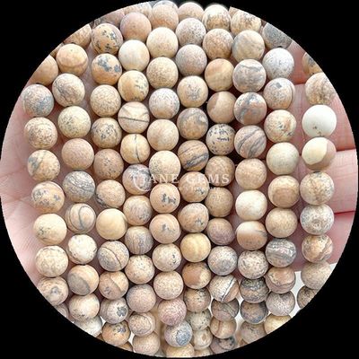 سنگ های قیمتی چند رنگی 8 میلی متری رشته های گره ای دور و نرم مختلف برای ساخت دستبند و گردنبند