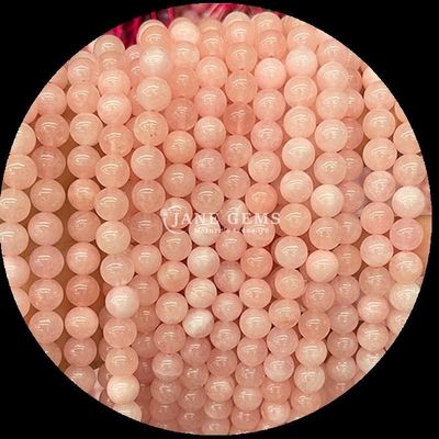 سنگ های قیمتی طبیعی در رنگ های مختلف گرد کلسدونی رشته های گنجی گشاده مناسب برای طراحان جواهرات