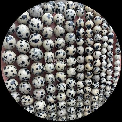 تکنیک پولیش شده سنگهای گرد برش گنجی در سنگ کلر کریستال سنگ شفا سنگ دالمتان جاسپر سنگ لاوا رشته های گنجی گنجی برای لوازم جانبی موهای گنجی