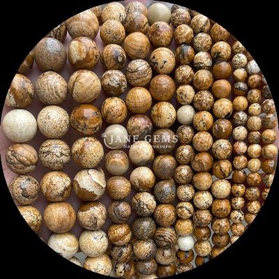 سنگ های قیمتی شکل گرد مختلف سنگ های طبیعی شفا سنگ های طلا سنگ شن و ماسه لابرادوریت رشته های گره گشاده برای نیازهای مشتریان شما