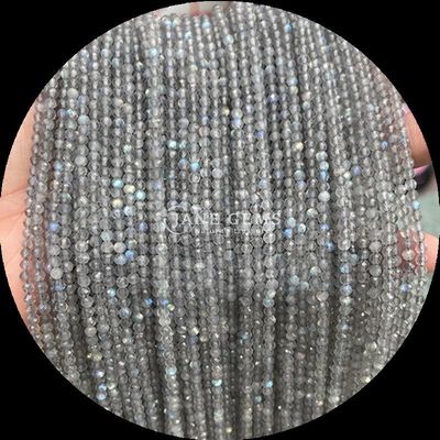 شکل گرد چند رنگی سنگ قیمتی گنجی های کریستال طبیعی شفا گل رز کوارتز، Lapis Lazuli رشته های گنجی باز برای جواهرات DIY