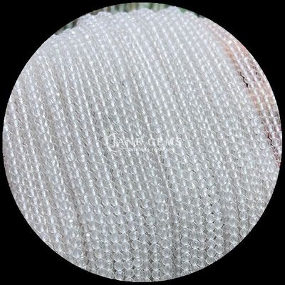 ساخت جواهرات DIY با سنگ های قیمتی رنگ سنگ های قیمتی متنوع از بازار شکل گرد مورگانیت شفاف کوارتز کریستال شفا بخش رشته های سنگ های قیمتی