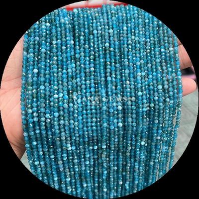 ساخت جواهرات DIY سنگ قیمتی انواع مختلف Apatite Malachite مینی Faceted Loose Bead Strands سنگ های کریستالی درمانی