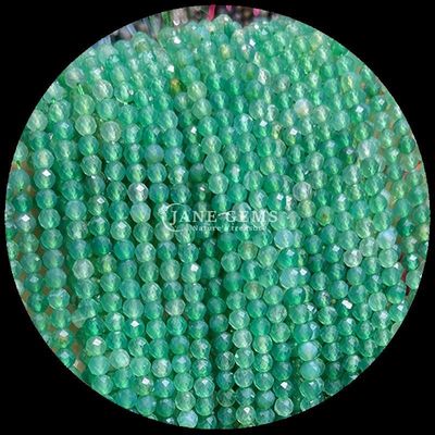 گوهر گرد انتخاب نهایی برای ساخت جواهرات DIY و لوازم جانبی شخصی انواع مختلف Ruby Zoisite Strawberry Quartz Mini Faceted Loose Bead Strands Crystal Healing Stones