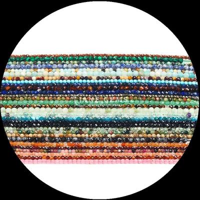 منشأ گردنبندها جواهرات حجر پرینیت Lapiz Lazuli مینی صورت دار رشته های حجر گشاده مناسب برای رنگ های مختلف